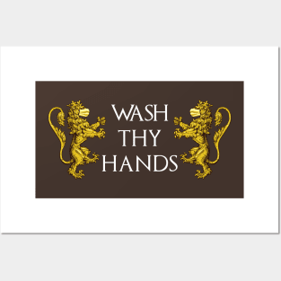 Wash Thy Hands Posters and Art